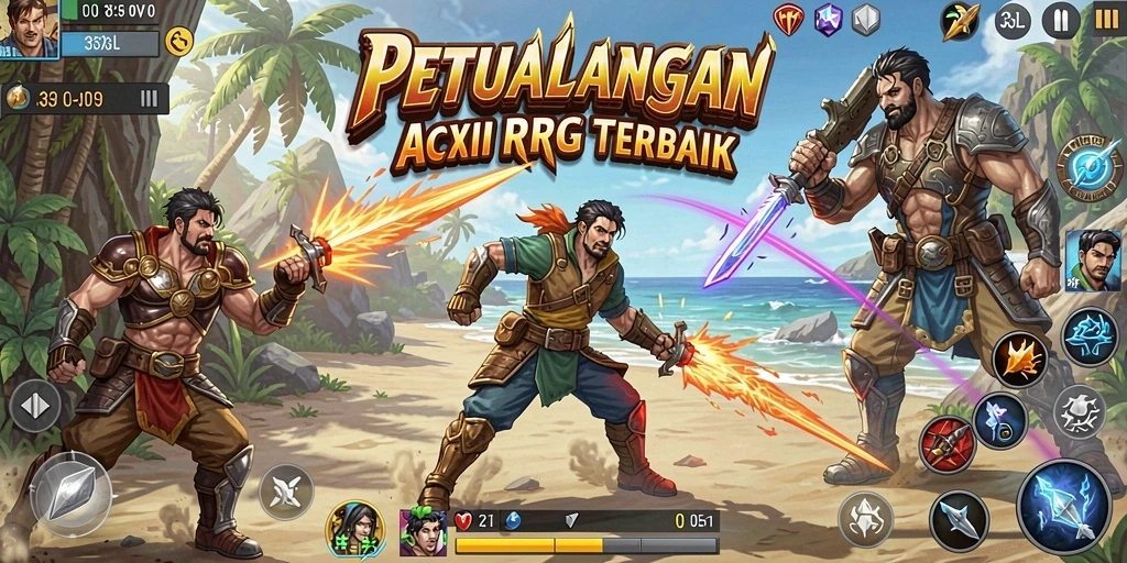 Tampilan gameplay ARPG yang menakjubkan di 33L.