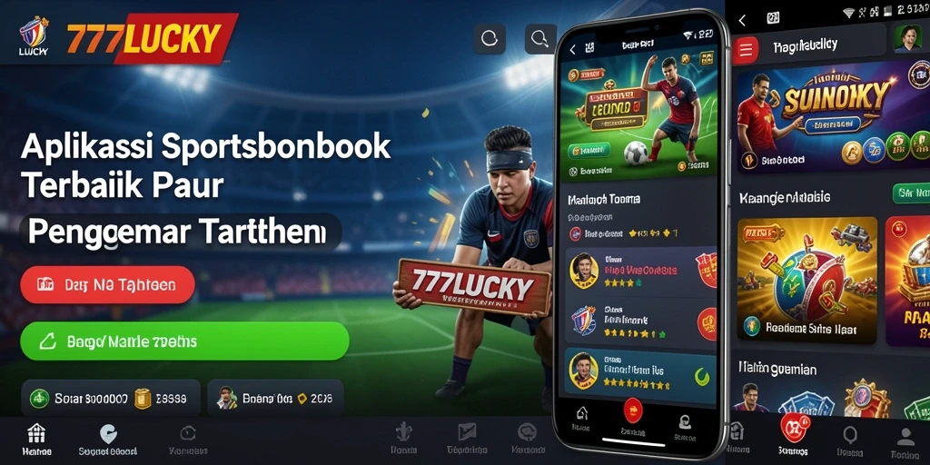 Tampilan antarmuka aplikasi 777LUCKY yang menarik dan intuitif.