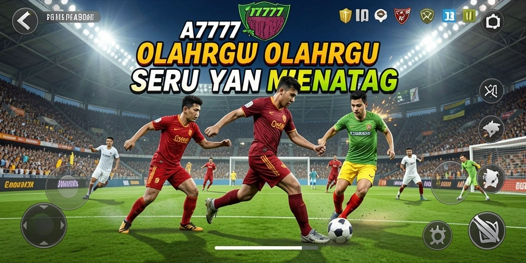 Tangkapan layar dari gameplay A7777 yang menampilkan aksi olahraga seru.