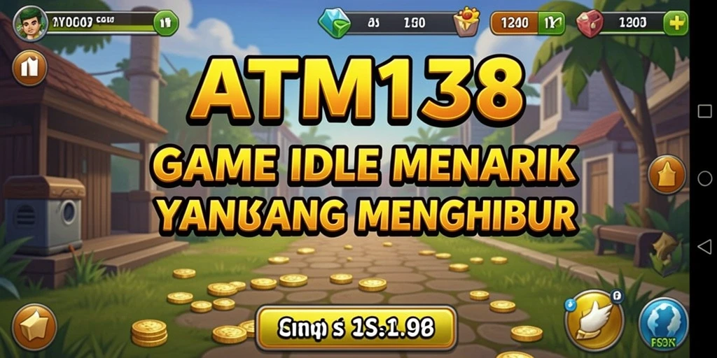 Tampilan gameplay menarik di ATM138 dengan pengumpulan sumber daya.