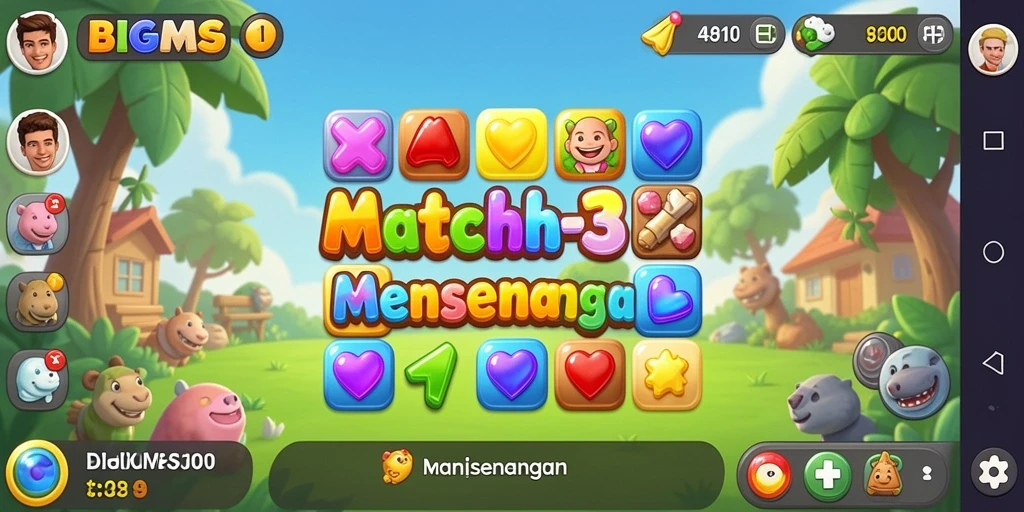 Gameplay seru dari BIGMSG yang memukau dalam aksinya.