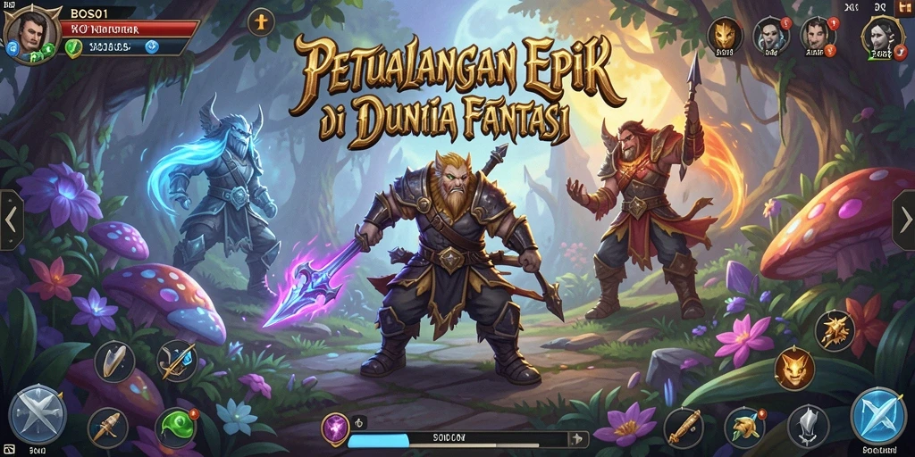Gameplay seru dengan karakter unik dan dunia yang menarik.