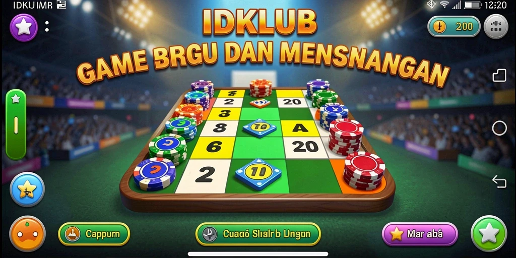 Tampilan gameplay Bingo yang seru dan interaktif di IDKLUB.
