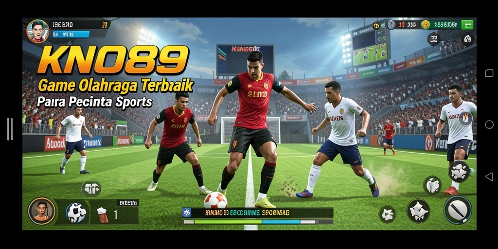 Tampilan screenshot KNO89 menampilkan aksi seru dalam permainan olahraga.