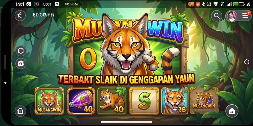 Gameplay seru dari MUSANGWIN dengan grafis menawan dan fitur slot menarik.