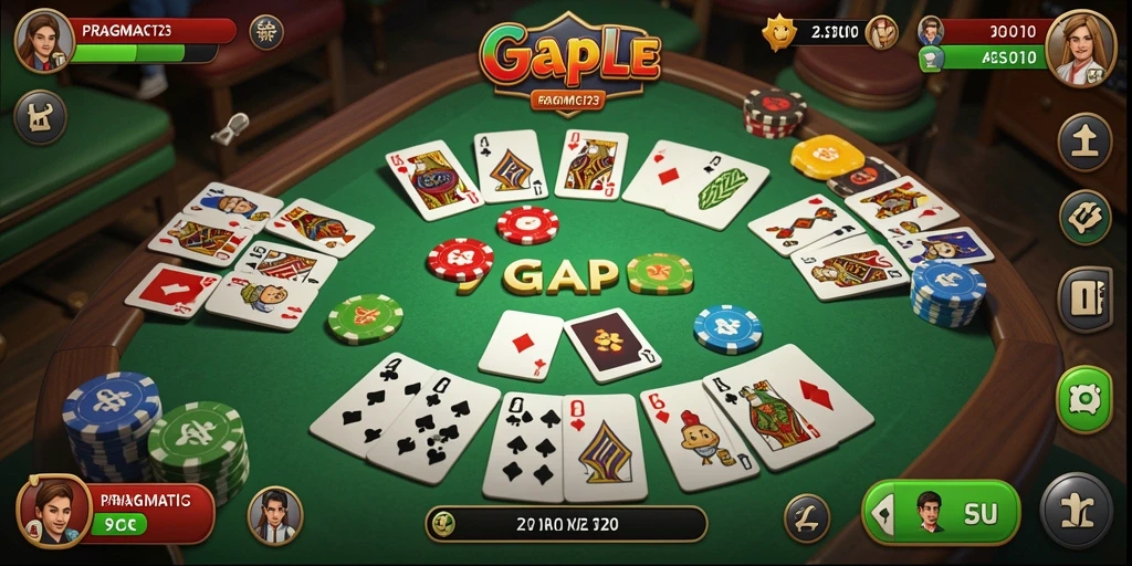 Gameplay seru Gaple di PRAGMATIC123 dengan berbagai fitur menarik.