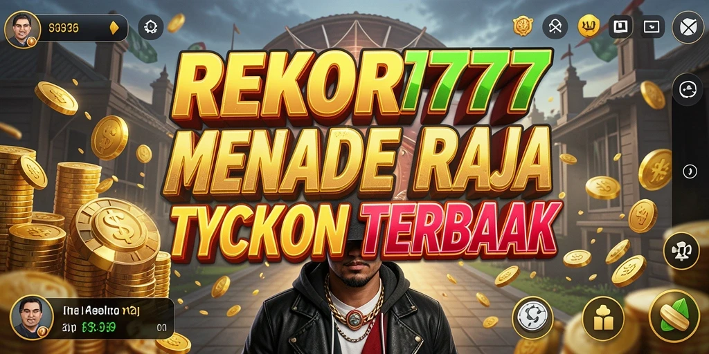 Screenshot utama REKOR777 menampilkan gameplay Tycoon yang mendebarkan.