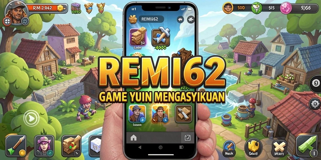 Tampilan menarik dari gameplay <strong>REMI62</strong> yang menghadirkan pengalaman Idle yang seru.
