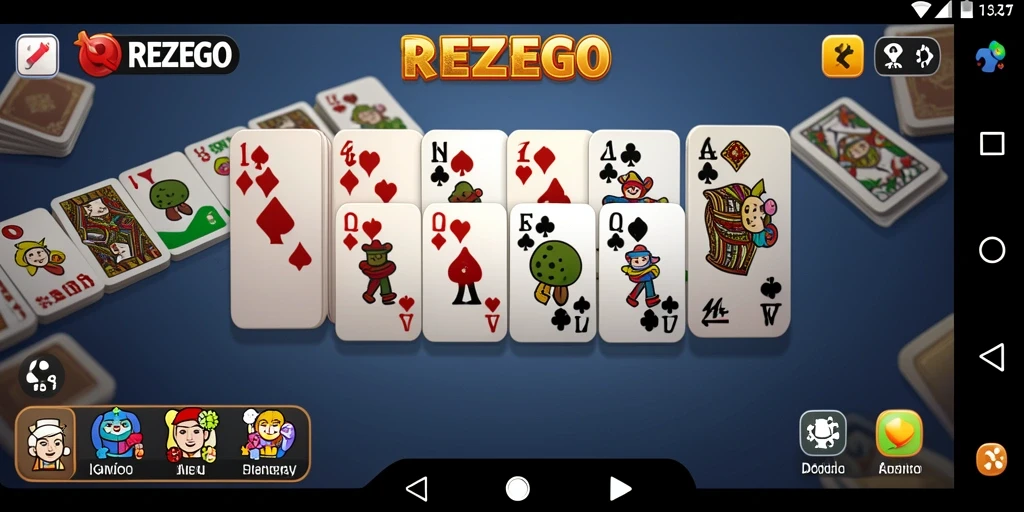 Tampilan menarik dari gameplay seru REZEGO yang mengasyikkan.
