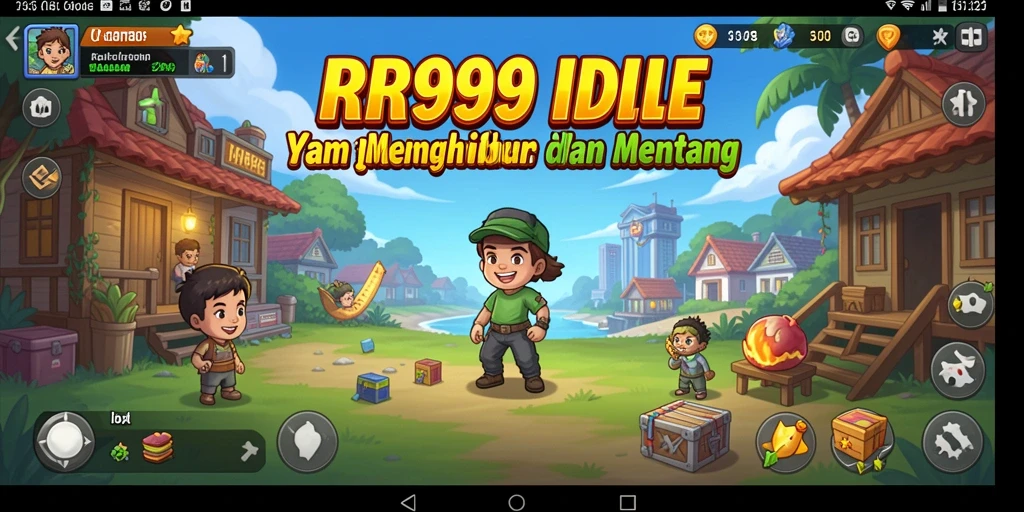 Screenshot gameplay menampilkan momen seru dalam game Idle.