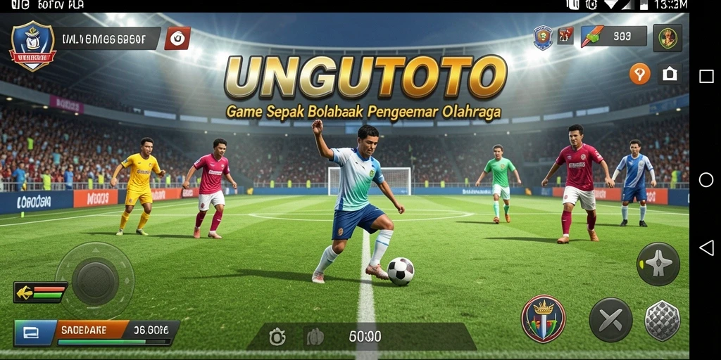 Tampilan gameplay UNGUTOTO yang mendebarkan dan realistis.